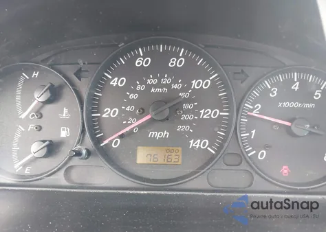 2002 Mazda Protege Dx/Es/Lx из США, поврежденный, VIN JM1BJ225621599347